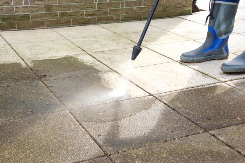 Concrete Slab Powerwashing