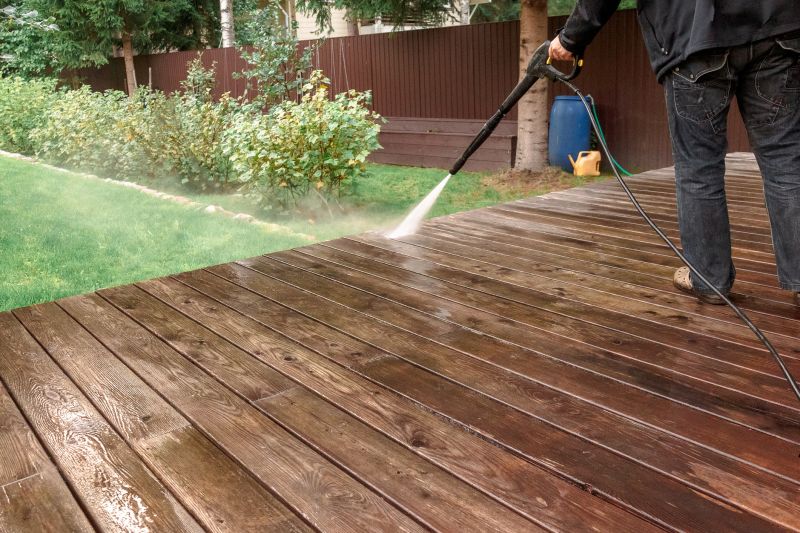 Deck cleaning and maintenance