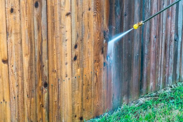 Fence Pressure Washing in Hilton Head Island