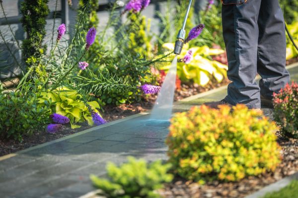 Sidewalk Pressure Washing in Hilton Head Island