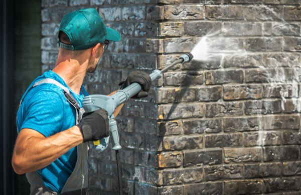 Brick Wall Cleaning in Hilton Head Island